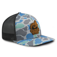 Gorra de Béisbol Deportiva de Malla de 5 Paneles, Estilo Vintage Retro, con Bordado 3D Personalizable de Marca Privada