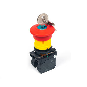 XB5 série d'interrupteurs à bouton XB5-21/31/<span class=keywords><strong>41</strong></span>/42 démarrage et arrêt de la tête champignon réinitialiser la clé d'arrêt d'urgence - Product Image 3