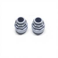Conector de conducto eléctrico no metálico Flexible tipo B hermético a líquidos recto de alta calidad 3/4 con terminales