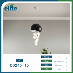 Decorazione per la casa postmoderna lampadario elegante lampada a soffitto luce bianca calda per la camera Villa 4000K 3000K opzioni - Product Image 1