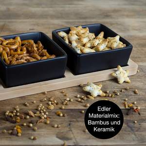 <span class=keywords><strong>Vassoio</strong></span> per aperitivo 2026 3 tazze per aperitivo in bambù e ceramica salse snack <span class=keywords><strong>vassoio</strong></span> per antipasti dessert - Product Image 3