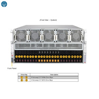 Serveur GPU Supermicro AS-5126GS-TNRT2 5U pour l'IA, prend en charge jusqu'à 10 GPU H200 NVL ou MI350P avec double processeur AMD EPYC 9005