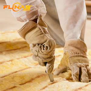 Funas Rouleau <span class=keywords><strong>de</strong></span> <span class=keywords><strong>laine</strong></span> <span class=keywords><strong>de</strong></span> <span class=keywords><strong>verre</strong></span> avec revêtement en papier pour isolation thermique simple-Isolation <span class=keywords><strong>de</strong></span> grenier bricolage, 24kg/m³, 100mm, 8m <span class=keywords><strong>de</strong></span> long - Product Image 3