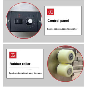Máquina Automática para Hacer Piel de Shumai con Borde Ondulado, Máquina para Hacer Envolturas de Siomai para Dim Sum - Product Image 5