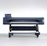 Imprimante DTF automatique à quatre têtes avec impression numérique haute vitesse, largeur 1,9 m, vitesse 150 m/h, neuve, vendue à prix réduit