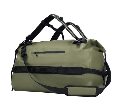 Custom Logo Dry Travel Gear Bag Boating Hiking Hunting Camping Heavy Duty PVC TPU Waterproof Duffel Bag Backpack
