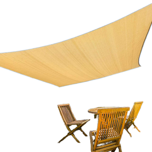 Red de sombra rectangular para jardín de 180g-320g, red de protección solar de plástico UV para jardinería vegetal, técnica tejida, Rollo triangular - Product Image 2