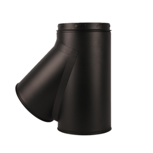 Accessoires de cheminée en acier inoxydable de haute qualité Hoto pour poêles à bois, conduits de fumée au design moderne pour les cheminées résidentielles - Product Image 1