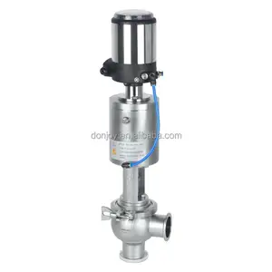 DONJOY Sanitary Single Seat Control Valve Manual Pneumatic Type DN50 Weld Ends LL Body