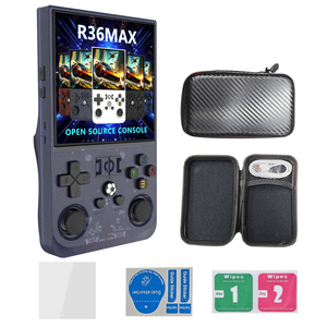 Original R36S R36MAX Consola <span class=keywords><strong>Retro</strong></span> Reproductores de juegos portátiles 15000 + Juegos 64GB 128GB 3,5 pulgadas Consola de videojuegos clásica R36s - Product Image 3