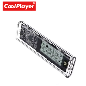 Casing SSD Layar LCD, Adaptor/Pembaca <span class=keywords><strong>M</strong></span>.2 NVMe ke USB Mendukung Kunci <span class=keywords><strong>M</strong></span> dan B&<span class=keywords><strong>M</strong></span> untuk SSD 2280 - Product Image 1