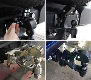 Coupleur de boule d'<span class=keywords><strong>attelage</strong></span> de remorque d'accessoire d'<span class=keywords><strong>attelage</strong></span> de qualité supérieure et ensemble de pièces <span class=keywords><strong>crochet</strong></span> d'<span class=keywords><strong>attelage</strong></span> avec boule d'<span class=keywords><strong>attelage</strong></span> pour remorques - Product Image 6