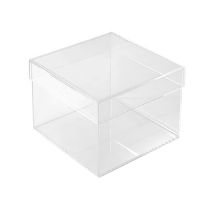 Caja de Exhibición Acrílica con Tapa y Logotipo Personalizado, Estuche de Almacenamiento a Prueba de Polvo para Figuras de Acción y Modelos, Organizador Coleccionable Multicolor - Product Image 1