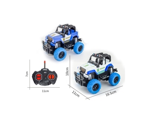 Đồ Chơi Xe Hơi Cảnh Sát Chạy Bằng Pin 27MHz, Tỷ Lệ 1:30, 4CH, Điều Khiển Từ Xa - Product Image 5