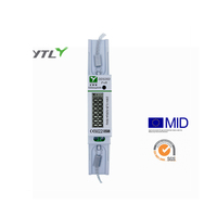 Medidor de Electricidad Monofásico de Alta Precisión YTL DDS353 para Riel DIN, 1w, con Certificación CE, RoHS, MID, B+D