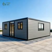 Maison Modulaire Extensible Personnalisée 20ft 40ft Australie 2 Chambres Luxe Préfabriquée Conteneur Extensible à Vendre