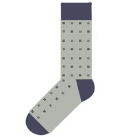 Chaussettes à pois pour hommes en gros de l'usine Gentlemen Dots – Chaussettes habillées fantaisie en coton à motifs à pois pour le sport et la mode