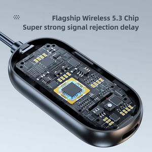 C83 <span class=keywords><strong>Bluetooth</strong></span>-Compatible 5.3 Émetteur Récepteur 3.5mm AUX Avion Audio <span class=keywords><strong>Adaptateur</strong></span> Sans Fil avec Micro pour TV - Product Image 4