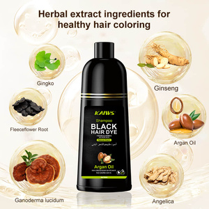Kaiws น้ำมัน argan แชมพูย้อมสีผมดำแชมพูย้อมสี<span class=keywords><strong>ผม</strong></span>ดำธรรมชาติ - Product Image 5
