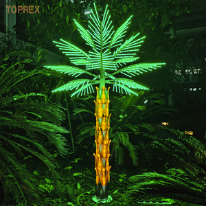 Décoration de <span class=keywords><strong>palmier</strong></span> lumineux LED de grande taille de haute qualité, alimentée par courant continu, pour l'extérieur, le parc, le jardin, la zone royale, lumières de Noël - Product Image 1