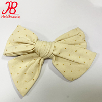 Accessoires de cheveux pour bébés et enfants en coton scintillant fait à la main de haute qualité