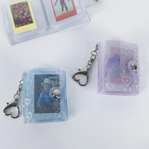 ใหม่เคส PVC สำหรับกระเป๋านักเรียนขนาด1นิ้ว & 2นิ้วพร้อมพวงกุญแจอัลบั้มรูปขนาดเล็ก - Product Image 3