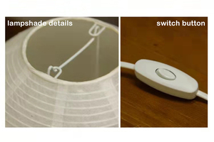 Japanese-Style <strong>Rice</strong> Paper LED Night <strong>Light</strong> for Living Room Energy-Saving Eye Protection Table Lamp with DC Power Supply - Product Image 6