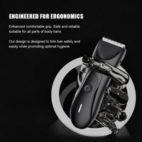Tondeuse électrique sans fil Type C pour hommes, chargeur USB, rasoir à boules pour parties privées 0mm
