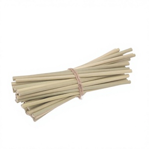 หลอดดูดน้ำจากหญ้าธรรมชาติ 100% ย่อยสลายได้ เป็นมิตรกับสิ่งแวดล้อม ขายดีที่สุด อุปกรณ์เสริมสำหรับบาร์ ได้รับการรับรอง - Product Image 1