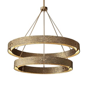 Lámpara de Techo de Cristal LED de Latón Envejecido de Lujo Estilo Nórdico <span class=keywords><strong>Celestial</strong></span> con Borlas y Flecos - Product Image 4