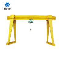 Đường Sắt-Gắn Giàn Cẩu Lớn Tuổi Thọ Duy Nhất Dầm Giàn Cẩu Giá