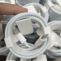 Chargeur mural OEM PD 25W avec câble de données USB-C vers USB-C, kit de charge durable personnalisable avec logo pour iPhone 15 16 17 Pro Max Plus Series