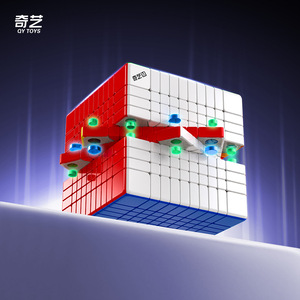 Qiyi Magnetic 10x10 <b>Magic</b> <b>Cube</b> Stickerless Glossy High Difficulty Educational Toy for Youth - Product Image 3