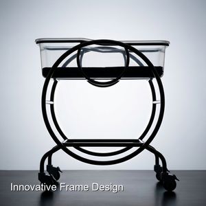 <span class=keywords><strong>Lit</strong></span> d'hôpital pour bébé Keling robuste, conforme aux normes pédiatriques, avec positionnement personnalisable et verrous de sécurité - Product Image 3