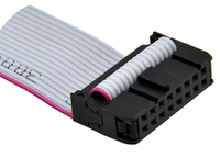 6P-64P 1,27mm Abstand Graues Flachbandkabel 6/8/10/16/20/40 Pin 28AWG Draht für IDC FC 2,54MM Steckverbinder