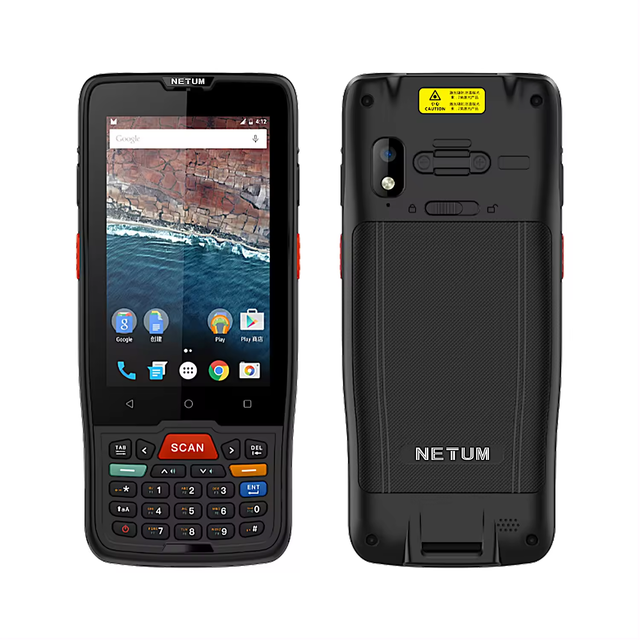 Moby M71 Android Data Collector With Digital Keyboard Android 9.0 Industrial PDA Handheld Mobile Computer for Stock Management