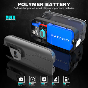 Комбинированное устройство для зарядки и запуска автомобильного аккумулятора 4000А, аварийный комплект для 12В/24В автомобильных батарей - Product Image 4