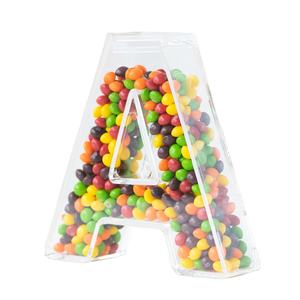 Caja de dulces con letras rellenables acrílicas de tamaño personalizado transparente de Yageli China Factory - Product Image 1