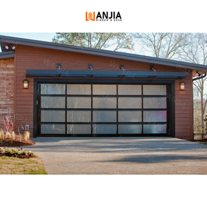 WANJIA <span class=keywords><strong>Porte</strong></span> <span class=keywords><strong>de</strong></span> <span class=keywords><strong>garage</strong></span> <span class=keywords><strong>sectionnelle</strong></span> électrique <span class=keywords><strong>de</strong></span> dernière conception <span class=keywords><strong>Porte</strong></span> <span class=keywords><strong>de</strong></span> <span class=keywords><strong>garage</strong></span> pliante en verre 10X10 <span class=keywords><strong>Porte</strong></span> <span class=keywords><strong>de</strong></span> <span class=keywords><strong>garage</strong></span> en aluminium - Product Image 1