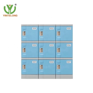 Yinlong giá rẻ trường ABS Locker không thấm nước an toàn Locker phòng tập thể dục ABS lưu trữ Tủ ABS nhựa phòng tập thể dục Tủ lắp ráp trường tủ - Product Image 5