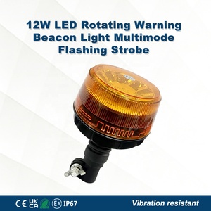 Balise LED haute luminosité DC 12V/24V lumière stroboscopique clignotante rotative pour <span class=keywords><strong>tracteur</strong></span> et équipement <span class=keywords><strong>agricole</strong></span>-état neuf - Product Image 6