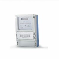 Compteur d'énergie triphasé mural HUIXIA DTS 380V avec écran LCD RS485 pour la surveillance de la consommation d'électricité industrielle 100A KWh