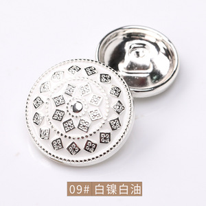 2025 nueva moda decorativa perla vástago botón cosido a mano abrigo de lujo diamante Metal botón elegante - Product Image 4