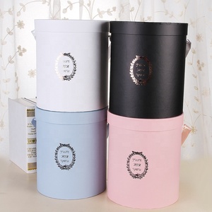D20xH24cm <strong>Round</strong> Gift <strong>Boxes</strong> Colorful Printed <strong>Flower</strong> <strong>Boxes</strong> 33 Rose Packaging <strong>Flower</strong> <strong>Boxes</strong> - Product Image 5