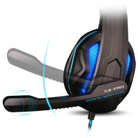Harga pabrik mikrofon 7.1 murah kabel terbaik dengan Led Gamer cahaya RGB Headphone Gaming Headset