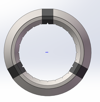 Collet flexible en caoutchouc à dents dentelées SK42N, 8-42 mm, résistant à l'huile, en caoutchouc vulcanisé, compatible avec le mandrin de serrage arrière série JSK
