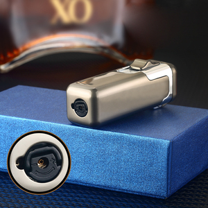 Tốt nhất bơm lại lò sưởi gas 4 máy bay phản lực màu xanh ngọn lửa xì gà Torch butan lửa nhẹ hơn ngoài trời Windproof BBQ cắm trại bếp Torch nhẹ hơn - Product Image 3