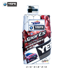 Huile moteur automobile YEFE 5W-40, lubrifiant entièrement synthétique, formule <span class=keywords><strong>anti</strong></span>-usure avancée, améliore l'efficacité énergétique, SN, voitures à essence - Product Image 3