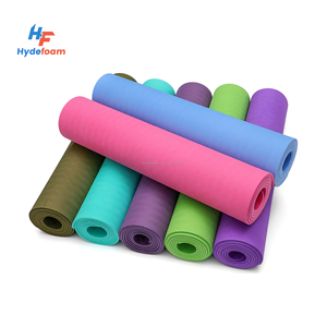 Tapis de <span class=keywords><strong>yoga</strong></span> Hydefoam pour femmes enceintes en TPE, non toxique, sûr, antidérapant, à rebond élevé, pour un <span class=keywords><strong>yoga</strong></span> et des étirements doux - Product Image 4