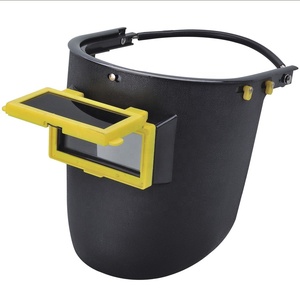 Máscara de soldadura ventilada vista grande abatible hacia arriba protección personal con accesorios de casco de soldadura máscara <span class=keywords><strong>facial</strong></span> completa de alta calidad - Product Image 2